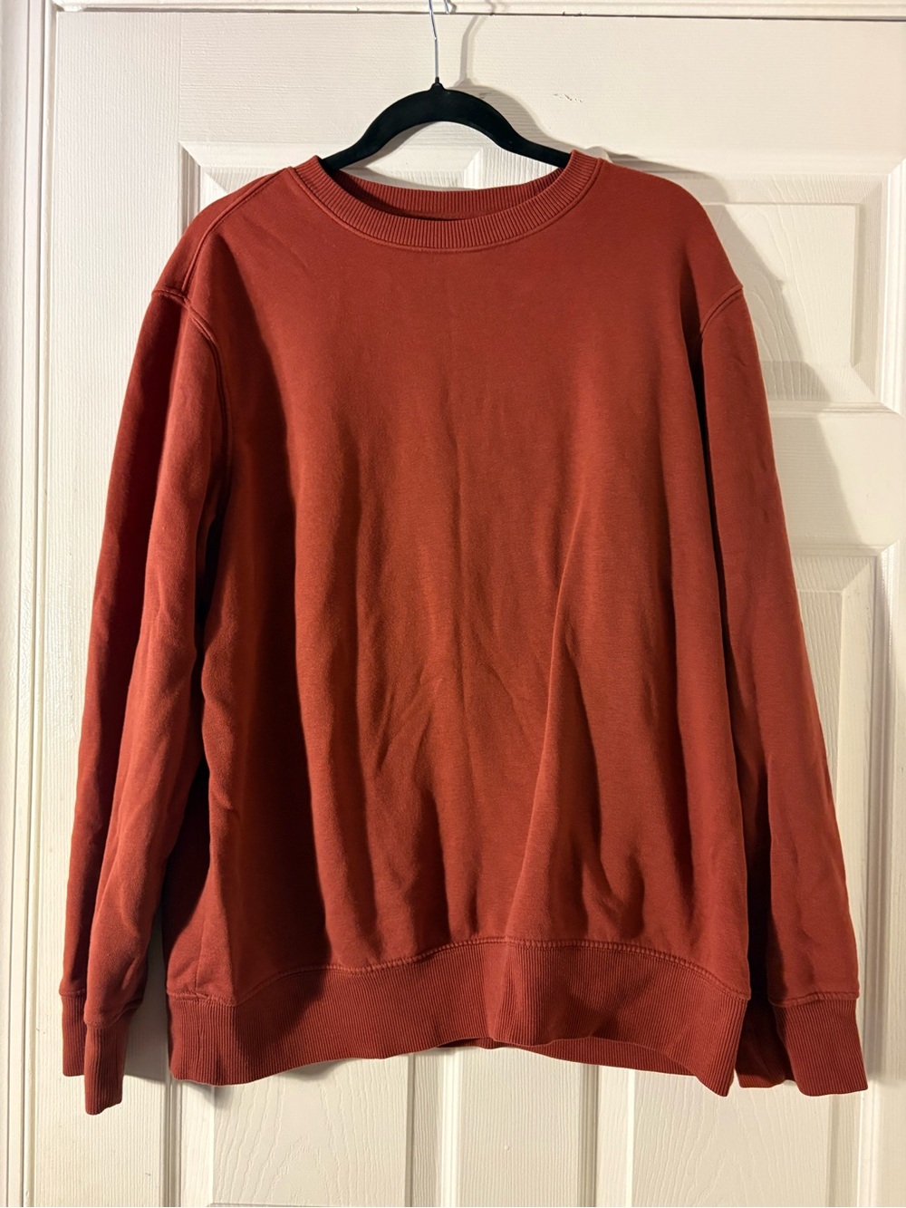 Goodfellow & Co Rust Crewneck Sweatshirt